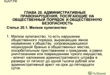 Мелкое хулиганство